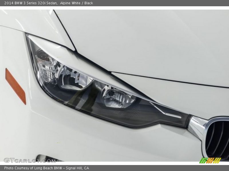 Alpine White / Black 2014 BMW 3 Series 320i Sedan