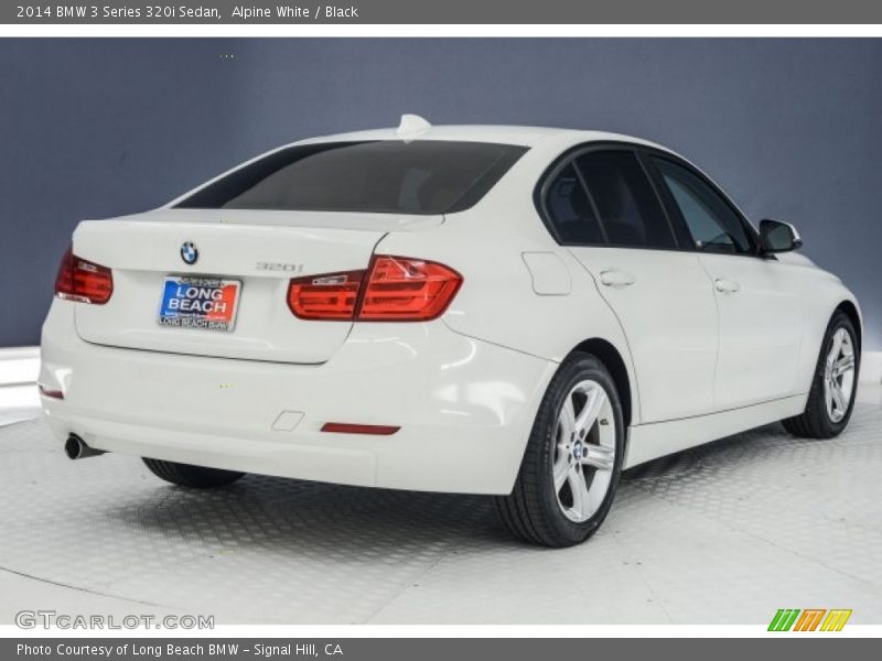 Alpine White / Black 2014 BMW 3 Series 320i Sedan