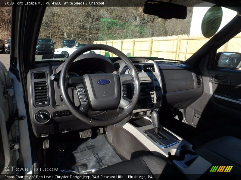 White Suede / Charcoal 2009 Ford Escape XLT V6 4WD