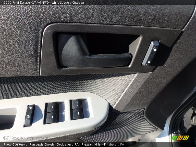White Suede / Charcoal 2009 Ford Escape XLT V6 4WD