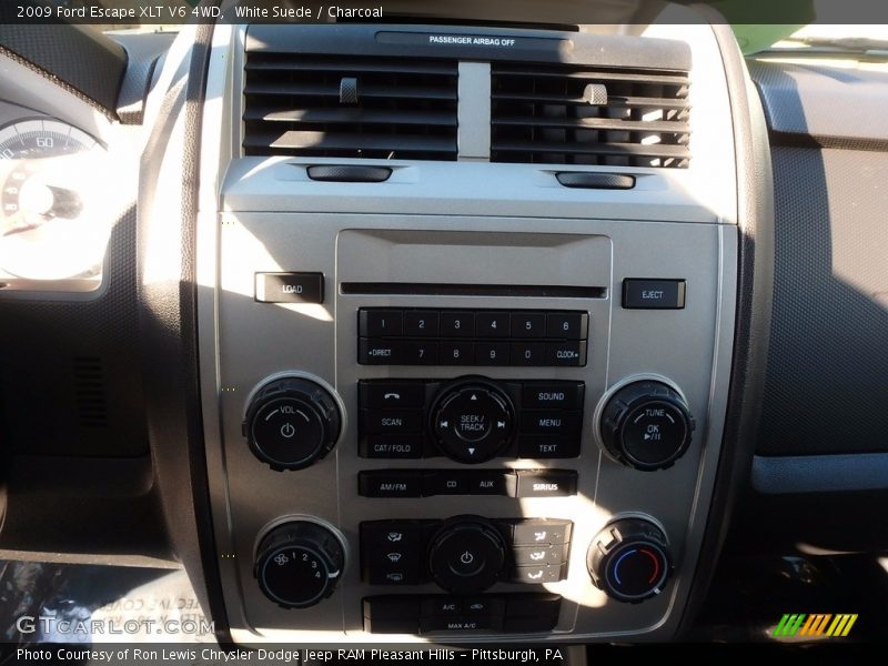 White Suede / Charcoal 2009 Ford Escape XLT V6 4WD