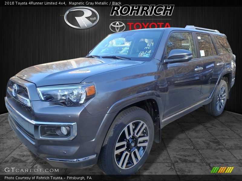 Magnetic Gray Metallic / Black 2018 Toyota 4Runner Limited 4x4