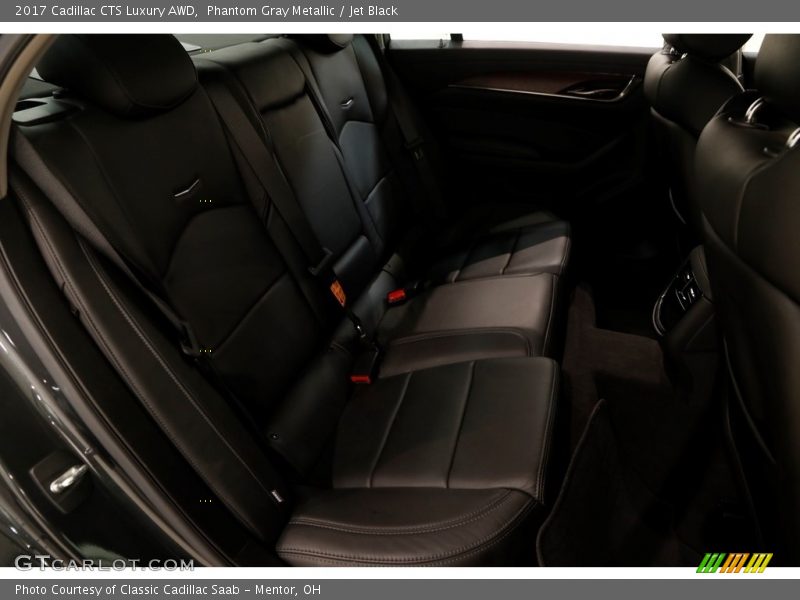 Phantom Gray Metallic / Jet Black 2017 Cadillac CTS Luxury AWD