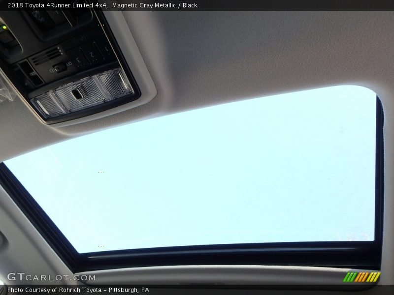 Magnetic Gray Metallic / Black 2018 Toyota 4Runner Limited 4x4