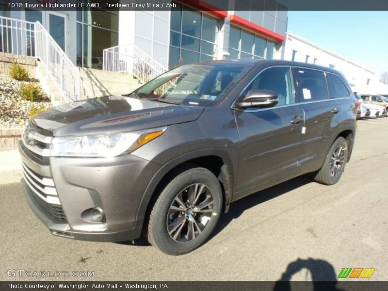 Front 3/4 View of 2018 Highlander LE AWD
