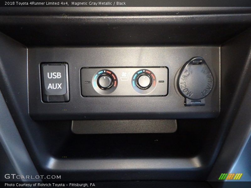 Magnetic Gray Metallic / Black 2018 Toyota 4Runner Limited 4x4