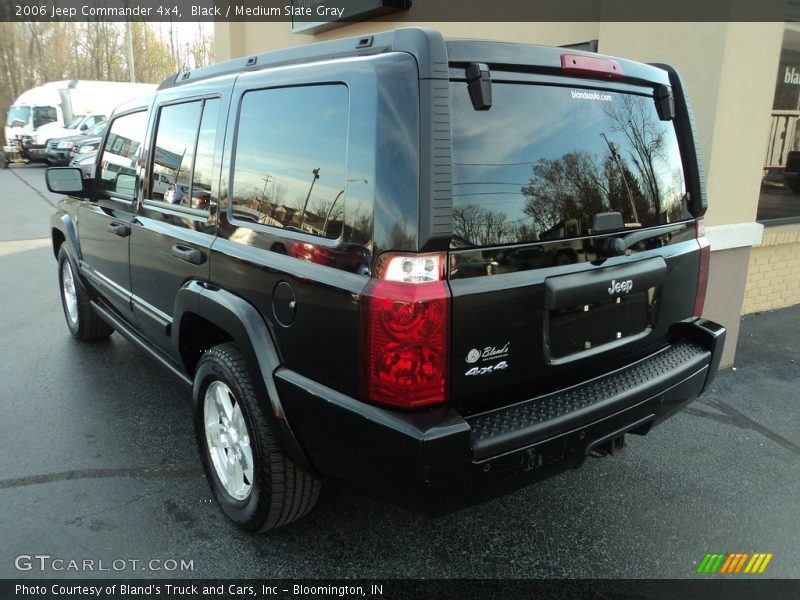 Black / Medium Slate Gray 2006 Jeep Commander 4x4