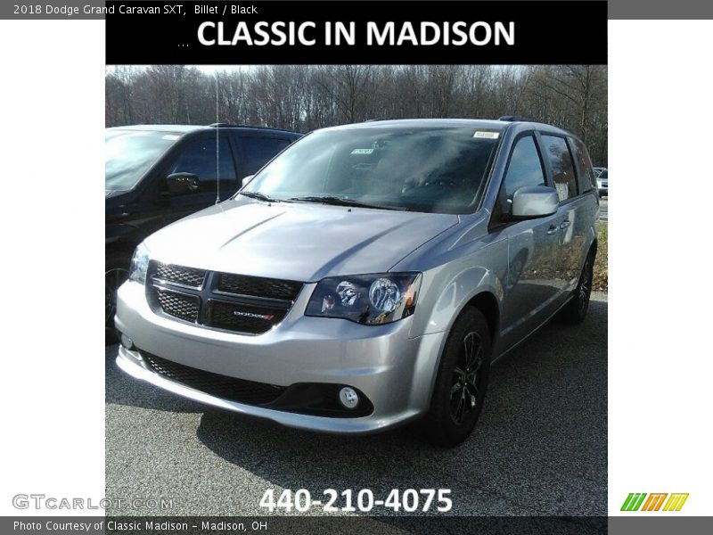 Billet / Black 2018 Dodge Grand Caravan SXT