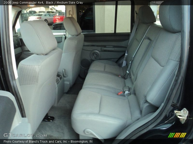 Black / Medium Slate Gray 2006 Jeep Commander 4x4
