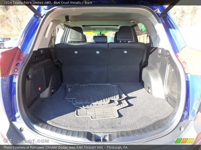 Blue Crush Metallic / Black 2014 Toyota RAV4 Limited AWD