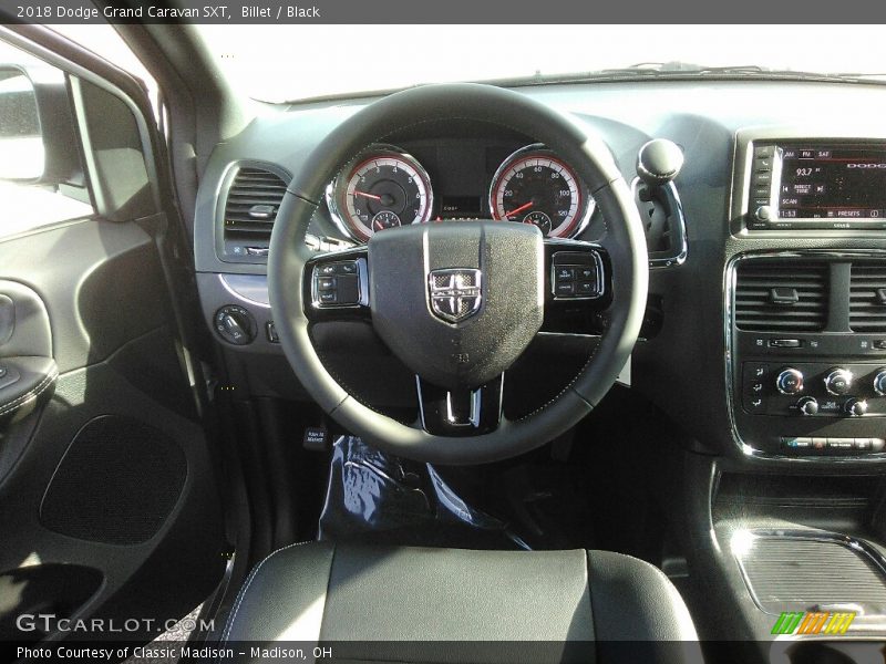 Billet / Black 2018 Dodge Grand Caravan SXT