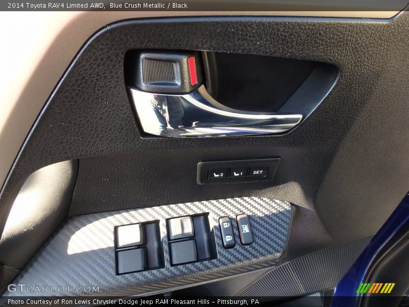 Blue Crush Metallic / Black 2014 Toyota RAV4 Limited AWD
