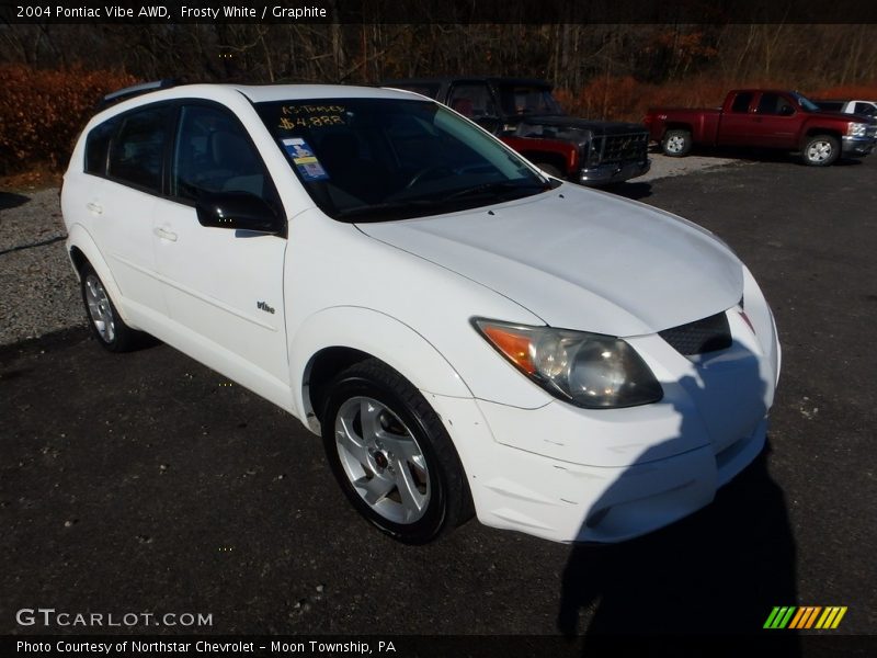 Frosty White / Graphite 2004 Pontiac Vibe AWD