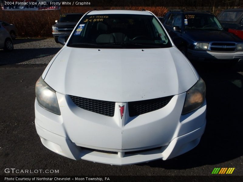 Frosty White / Graphite 2004 Pontiac Vibe AWD