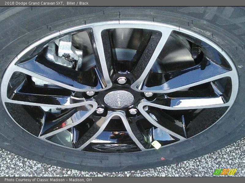 Billet / Black 2018 Dodge Grand Caravan SXT