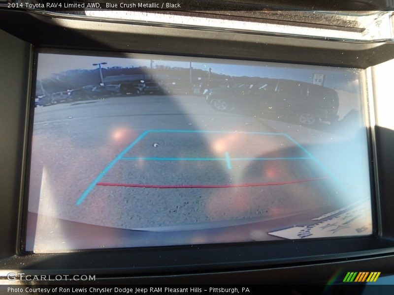 Blue Crush Metallic / Black 2014 Toyota RAV4 Limited AWD
