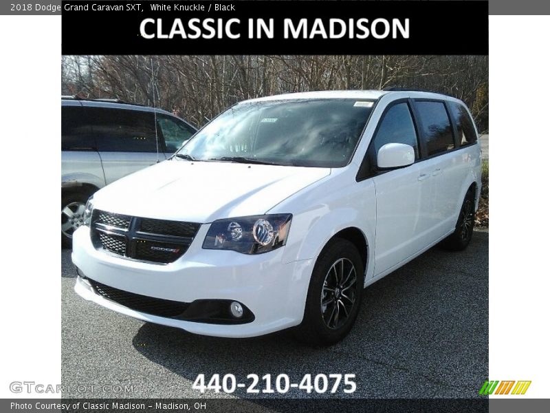 White Knuckle / Black 2018 Dodge Grand Caravan SXT