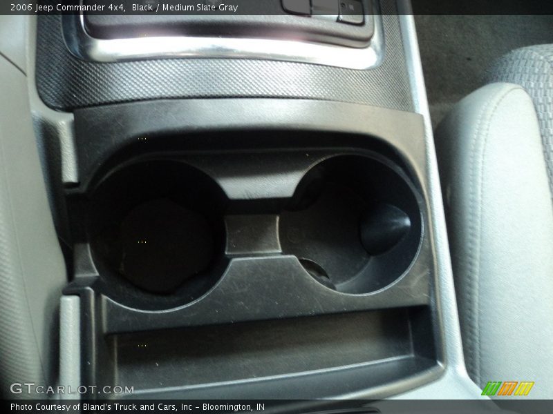 Black / Medium Slate Gray 2006 Jeep Commander 4x4