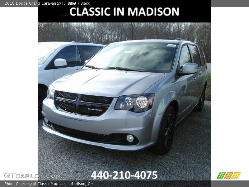 Billet / Black 2018 Dodge Grand Caravan SXT