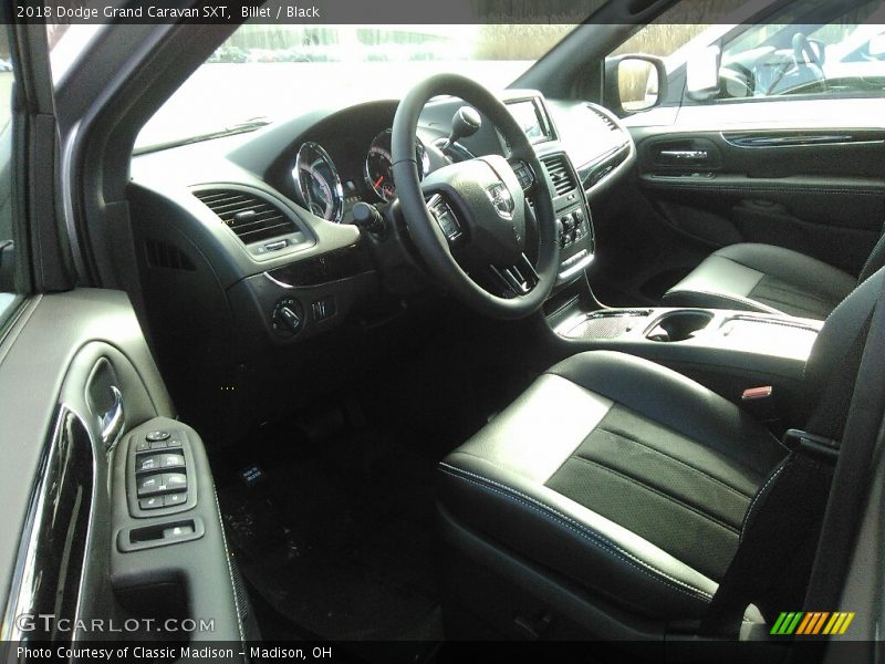  2018 Grand Caravan SXT Black Interior