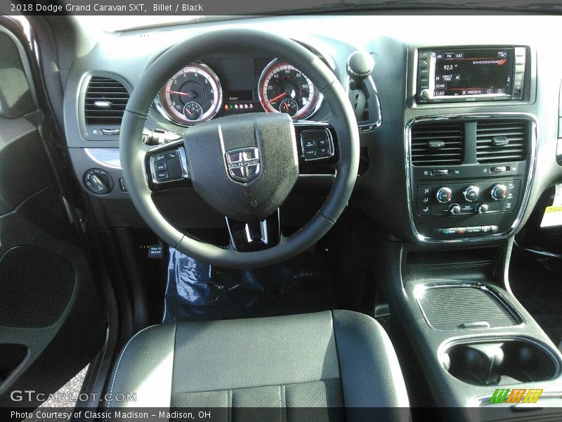 Dashboard of 2018 Grand Caravan SXT