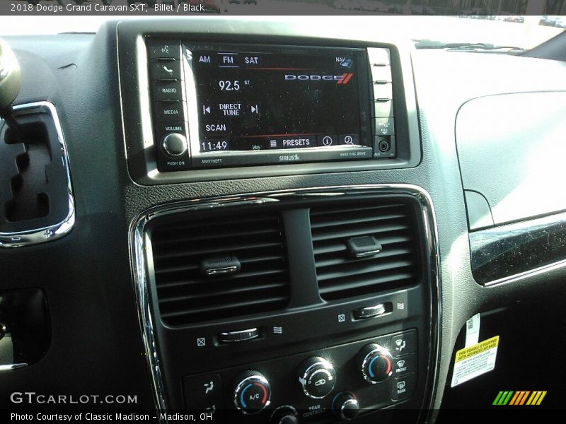 Billet / Black 2018 Dodge Grand Caravan SXT