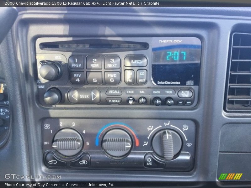 Light Pewter Metallic / Graphite 2000 Chevrolet Silverado 1500 LS Regular Cab 4x4