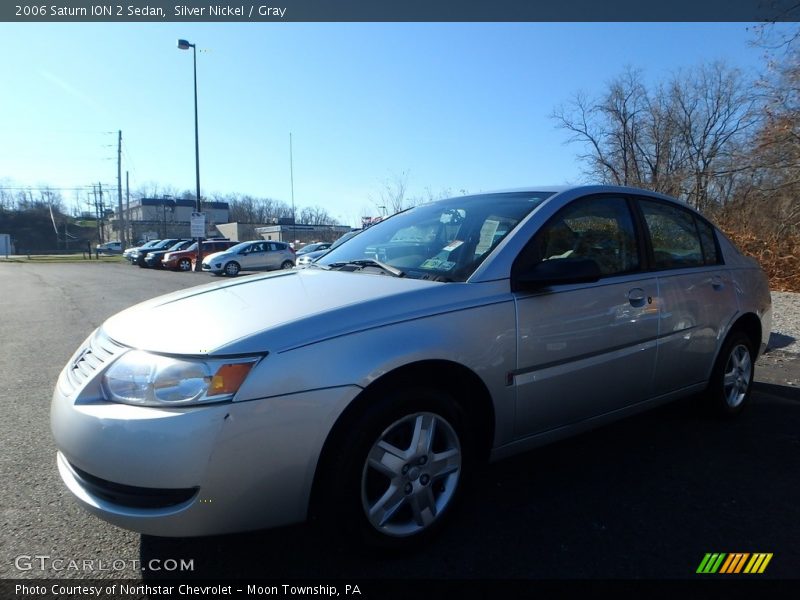 Silver Nickel / Gray 2006 Saturn ION 2 Sedan