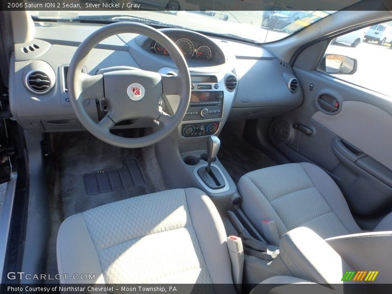 Silver Nickel / Gray 2006 Saturn ION 2 Sedan