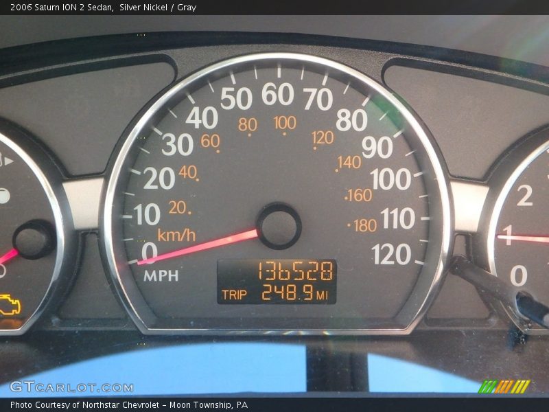Silver Nickel / Gray 2006 Saturn ION 2 Sedan
