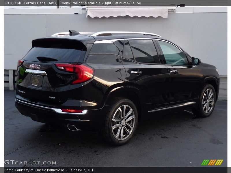 Ebony Twilight Metallic / ­Light Platinum/­Taupe 2018 GMC Terrain Denali AWD