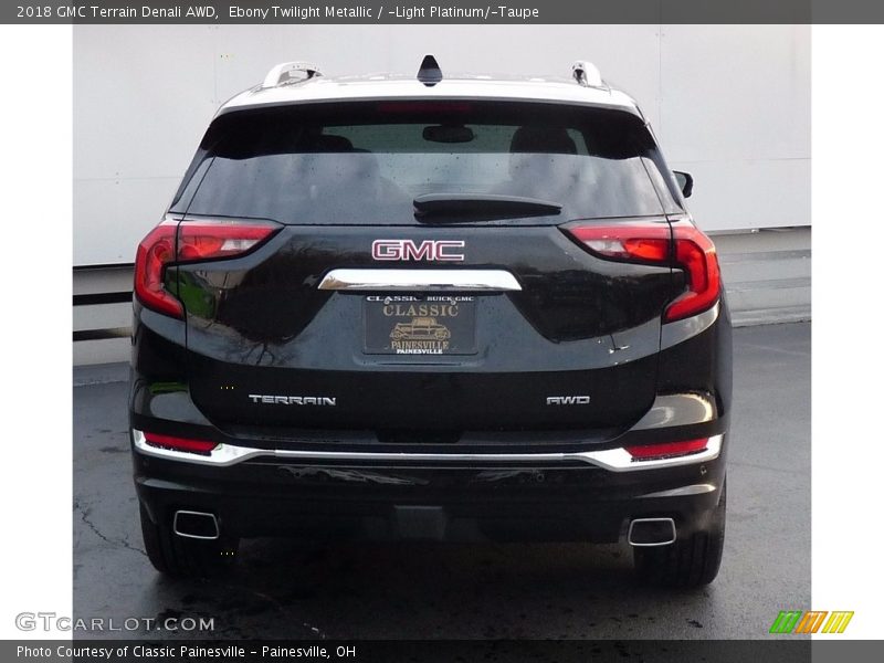 Ebony Twilight Metallic / ­Light Platinum/­Taupe 2018 GMC Terrain Denali AWD