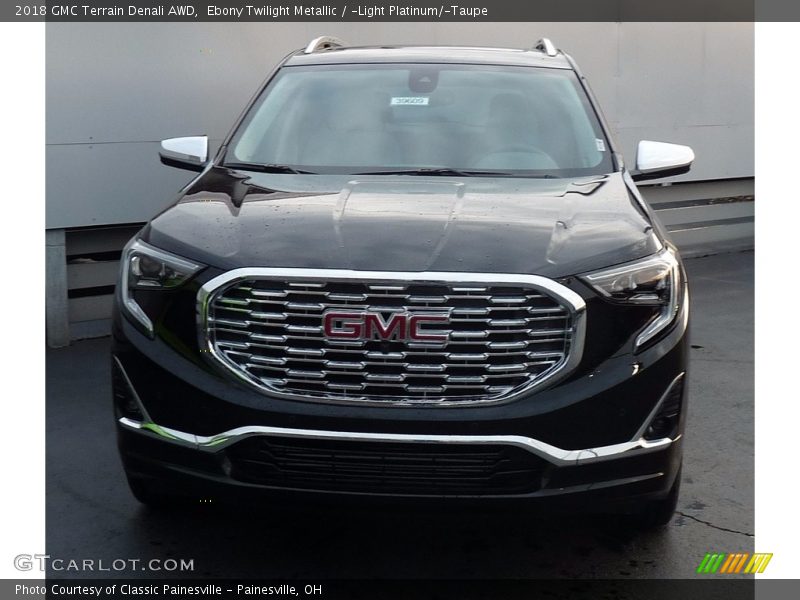 Ebony Twilight Metallic / ­Light Platinum/­Taupe 2018 GMC Terrain Denali AWD