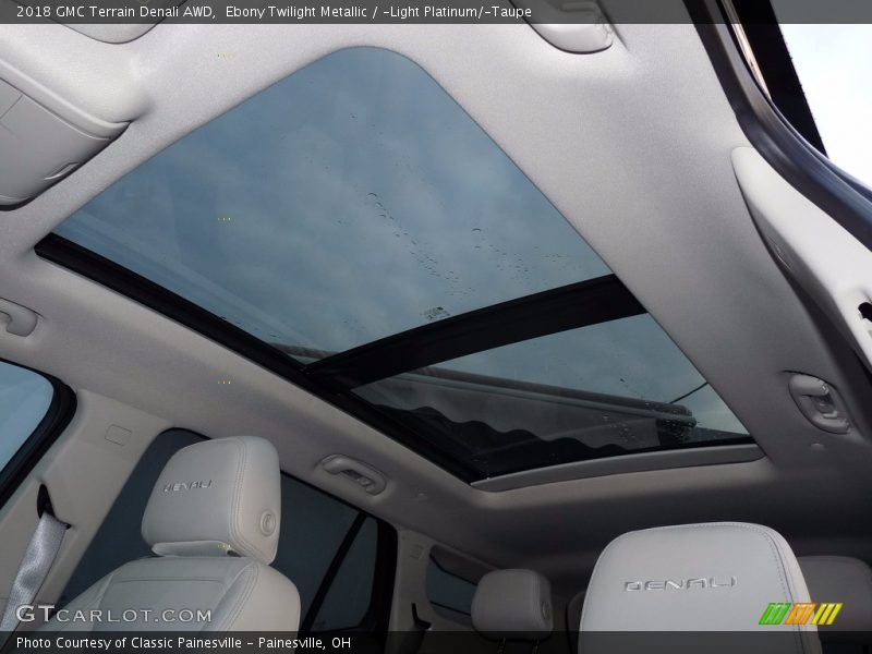 Ebony Twilight Metallic / ­Light Platinum/­Taupe 2018 GMC Terrain Denali AWD