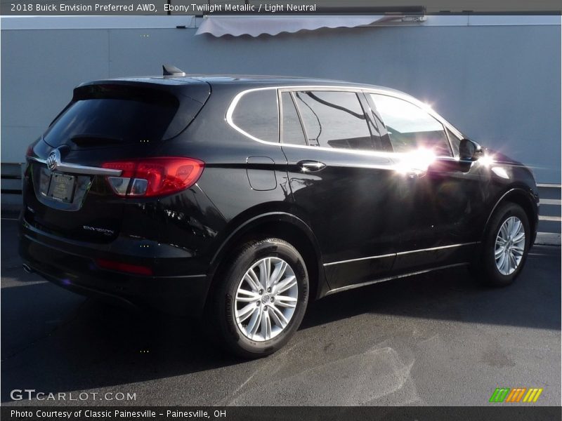 Ebony Twilight Metallic / Light Neutral 2018 Buick Envision Preferred AWD