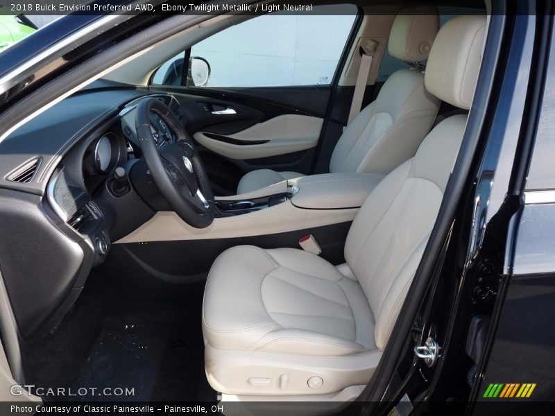 Ebony Twilight Metallic / Light Neutral 2018 Buick Envision Preferred AWD