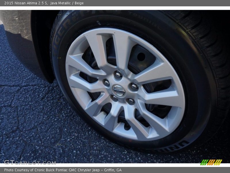 Java Metallic / Beige 2015 Nissan Altima 2.5 S
