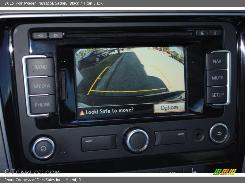 Black / Titan Black 2015 Volkswagen Passat SE Sedan
