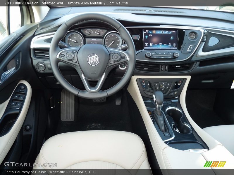 Bronze Alloy Metallic / Light Neutral 2018 Buick Envision Preferred AWD