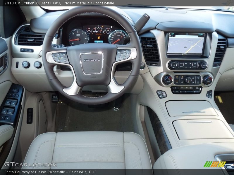 Iridium Metallic / Cocoa/Shale 2018 GMC Yukon XL Denali 4WD