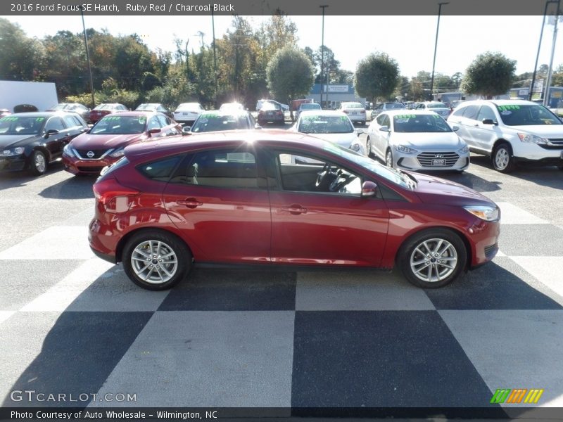 Ruby Red / Charcoal Black 2016 Ford Focus SE Hatch