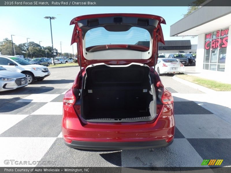 Ruby Red / Charcoal Black 2016 Ford Focus SE Hatch