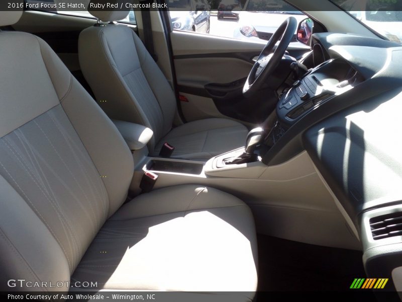 Ruby Red / Charcoal Black 2016 Ford Focus SE Hatch