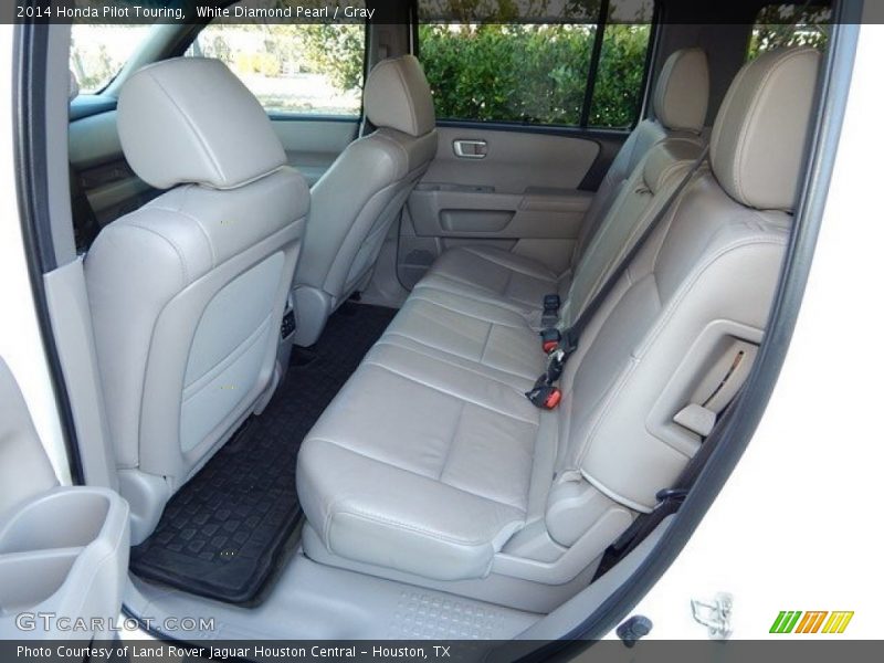 White Diamond Pearl / Gray 2014 Honda Pilot Touring