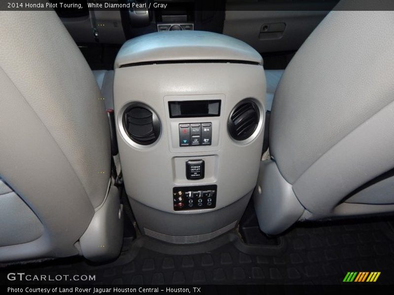 White Diamond Pearl / Gray 2014 Honda Pilot Touring