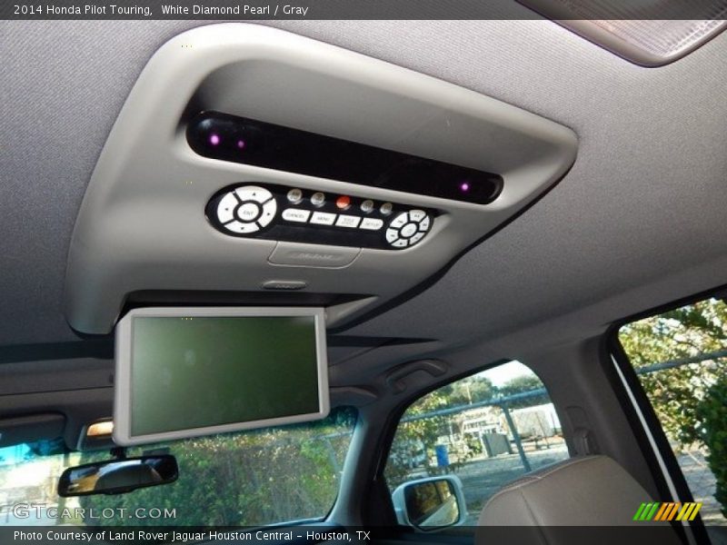White Diamond Pearl / Gray 2014 Honda Pilot Touring