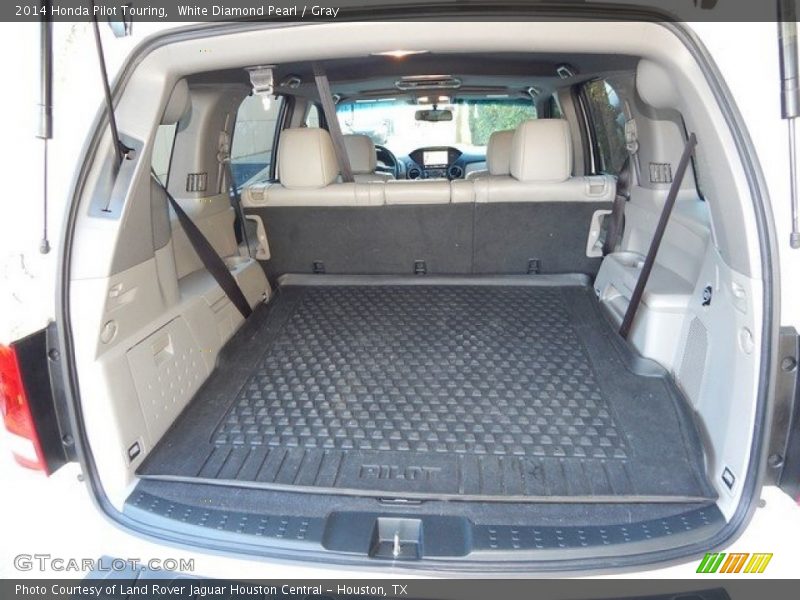 White Diamond Pearl / Gray 2014 Honda Pilot Touring