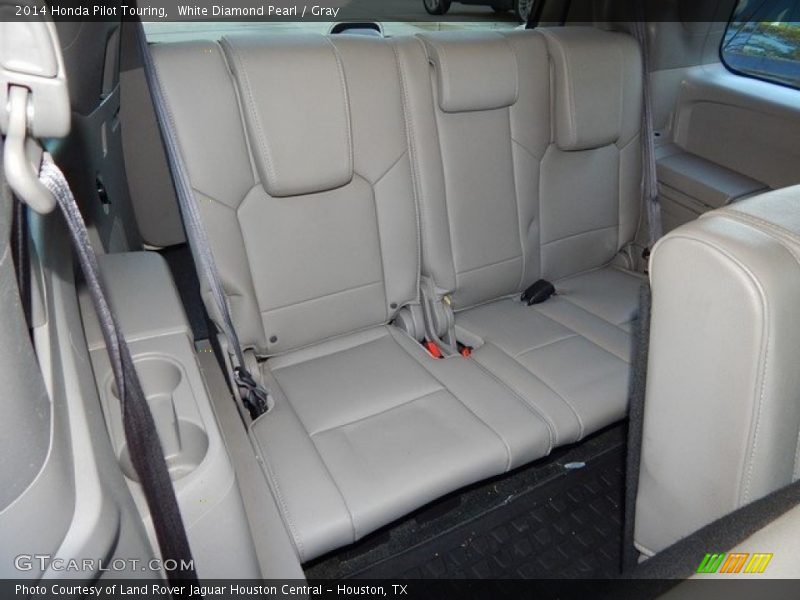 White Diamond Pearl / Gray 2014 Honda Pilot Touring