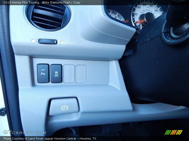 White Diamond Pearl / Gray 2014 Honda Pilot Touring