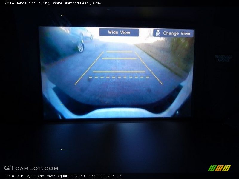White Diamond Pearl / Gray 2014 Honda Pilot Touring